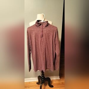 J.crew performance half zip pullover size L